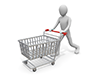 Shopping / Cart / People-People Illustrations | Free Materials | Persons