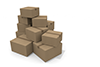 Lots of luggage. Stack the cardboard. Open the cardboard. Warehouse management. -Delivery image Illustration material Free - 2,100 × 1,400 pixels